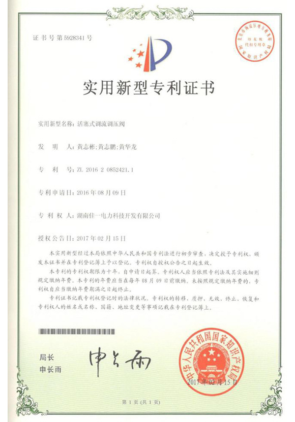 專利證書10