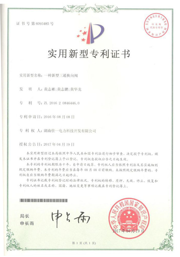 專利證書12