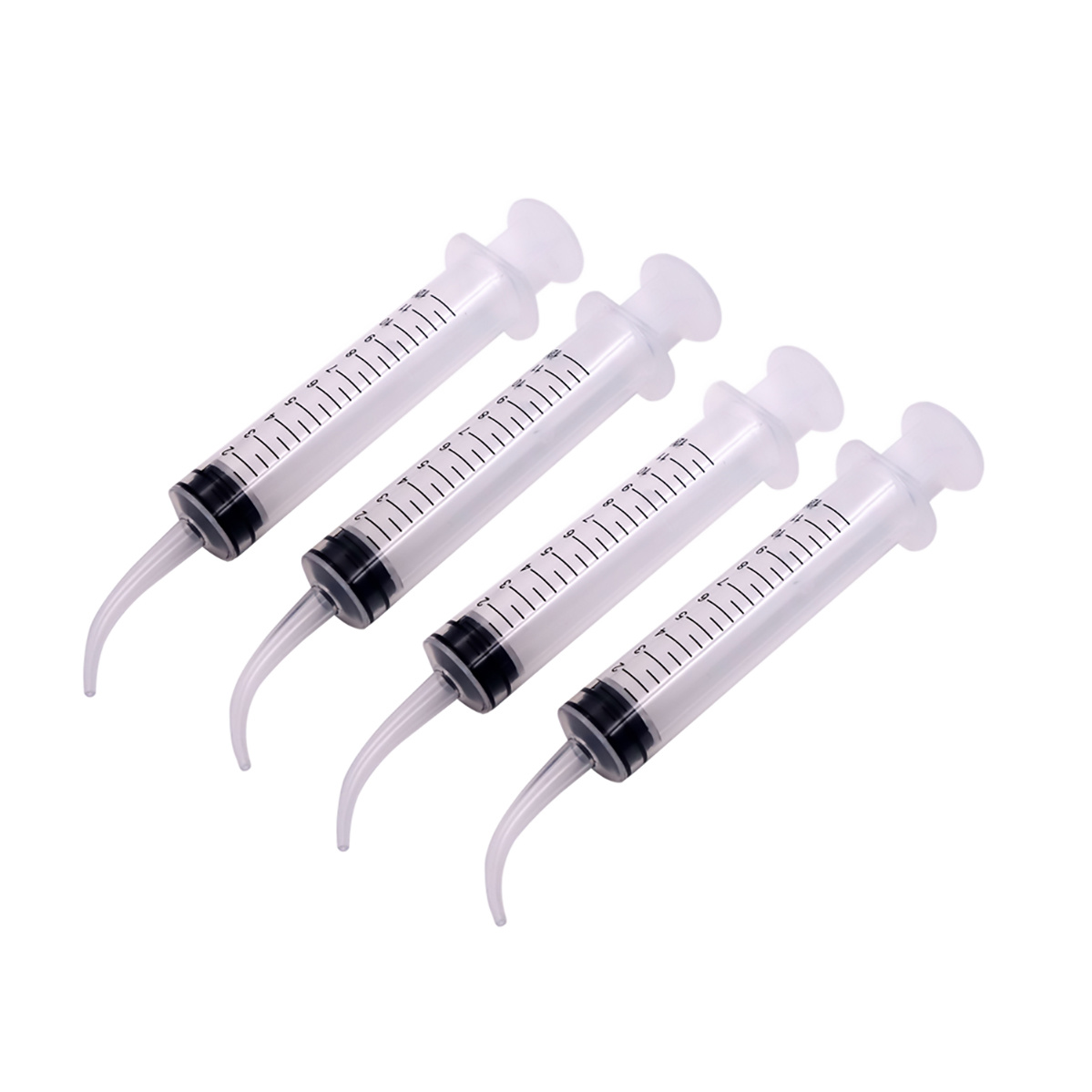Curved utility syringes 5 ML with seal ring