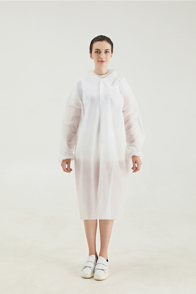 Disposable non-woven coats