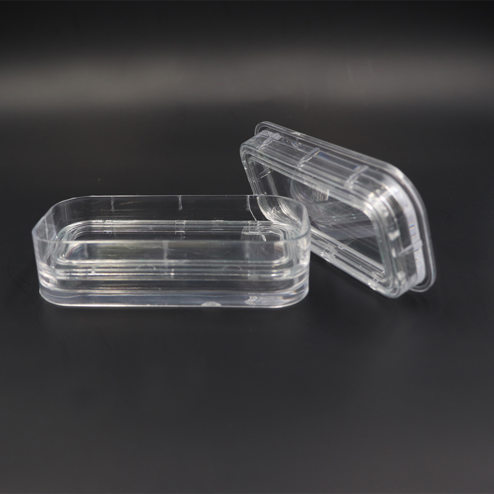 Clear Plastic Denture Storage Membrane Box