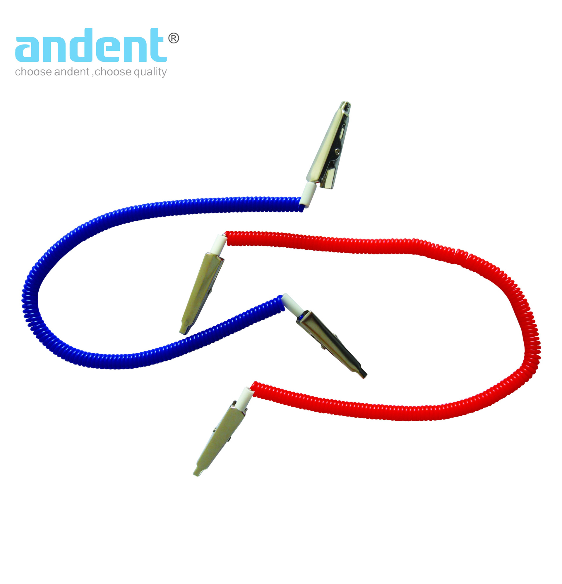 Dental bib clip spring flexible bib clip