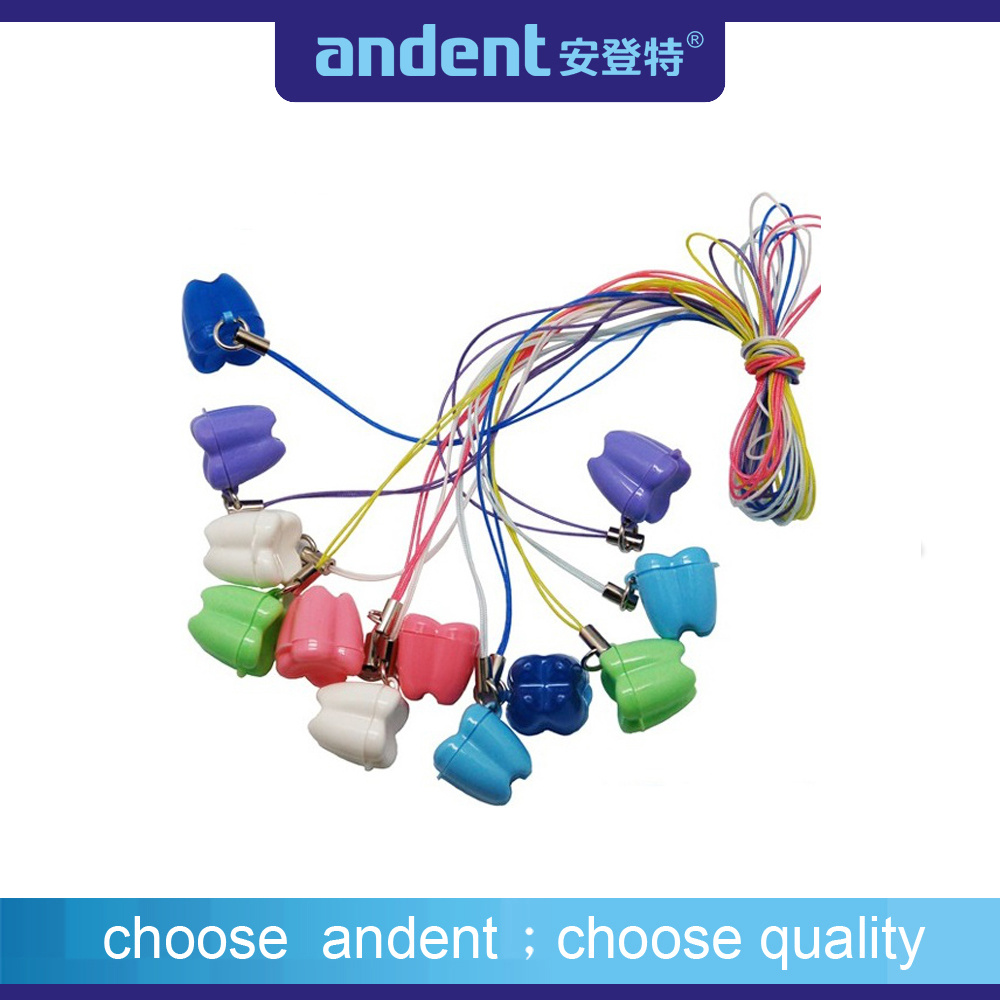 Children Dental Storage Denture Tin Plastic Milk Tooth Boxes