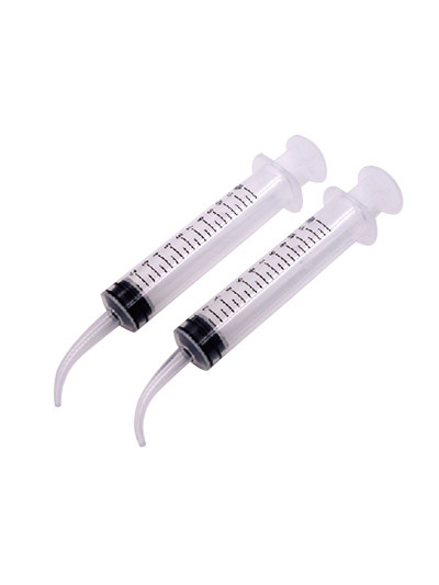 Jeringas de utilidad curvadas de 12 ML