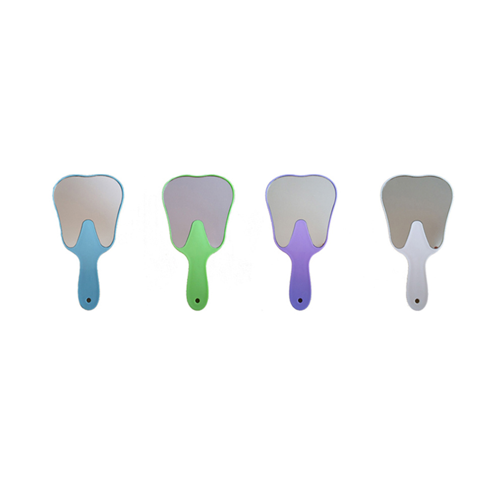 Dental tooth shape mirror