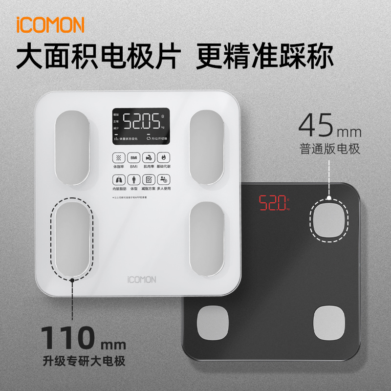 SO01智能四电极体脂秤