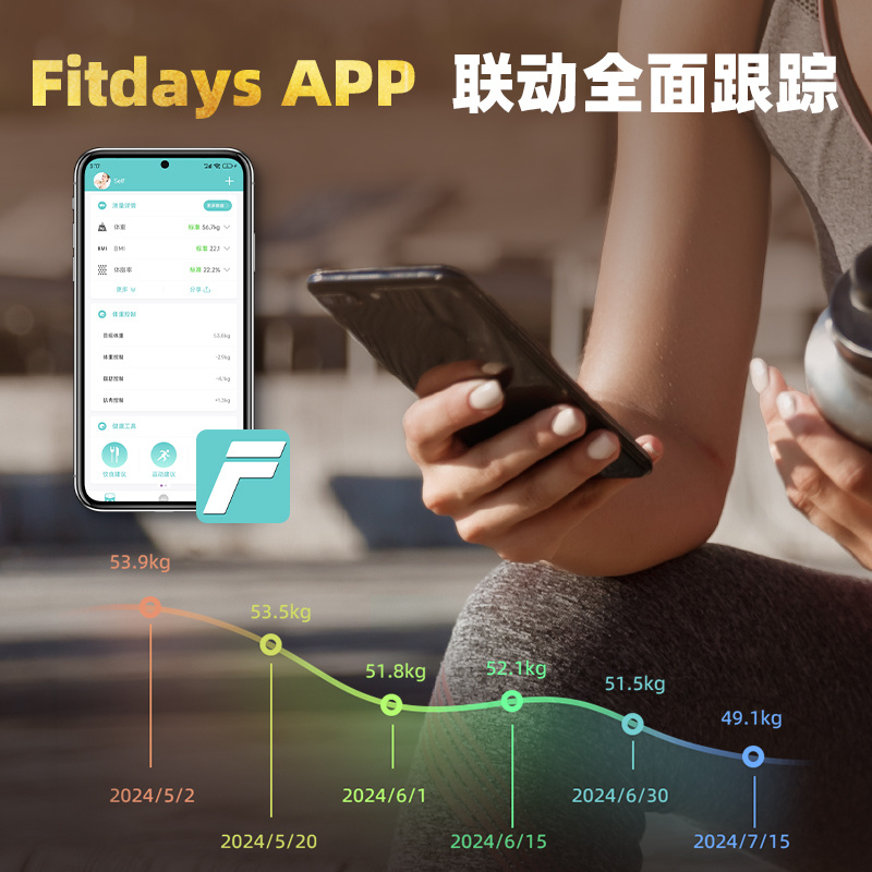 P1智能八电极体脂秤