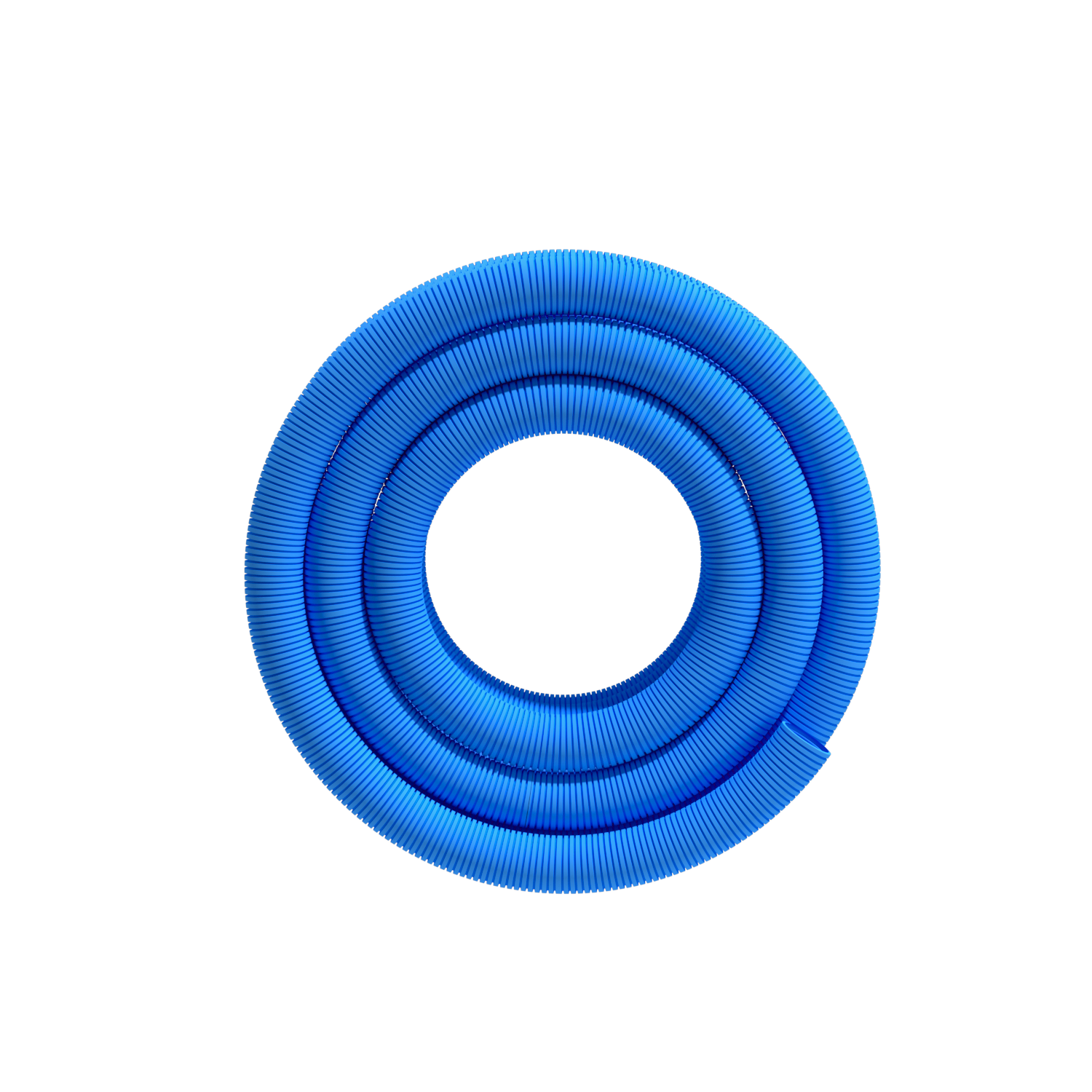 New wind PE flexible ventilation corrugated pipe - dark blue