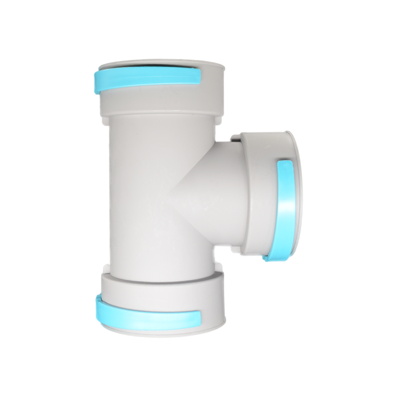 新风PE管专用正三通DN200mm-200mm-200mm