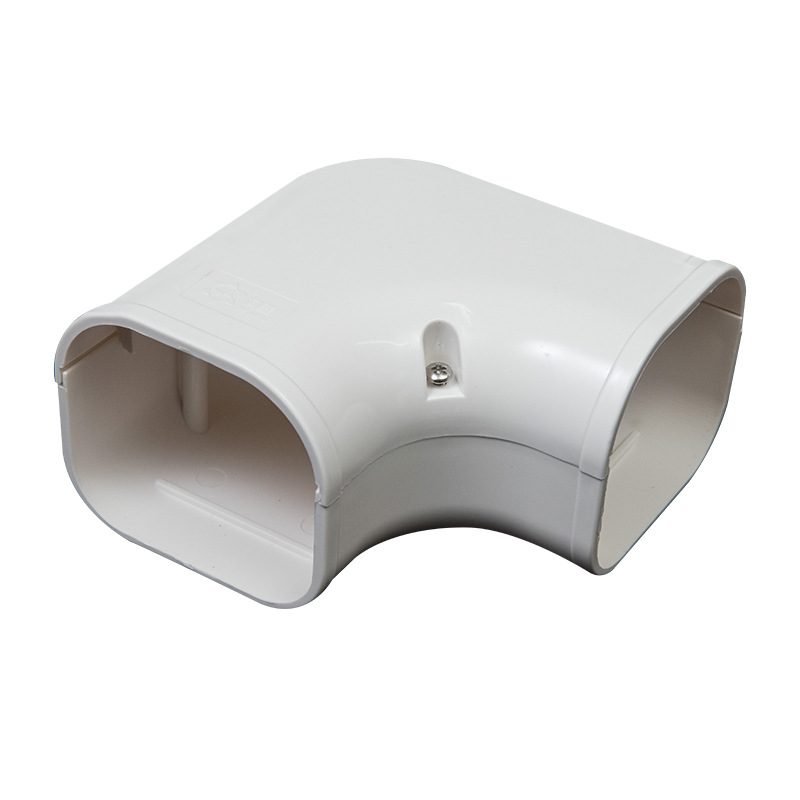 Air conditioning accessories horizontal bend