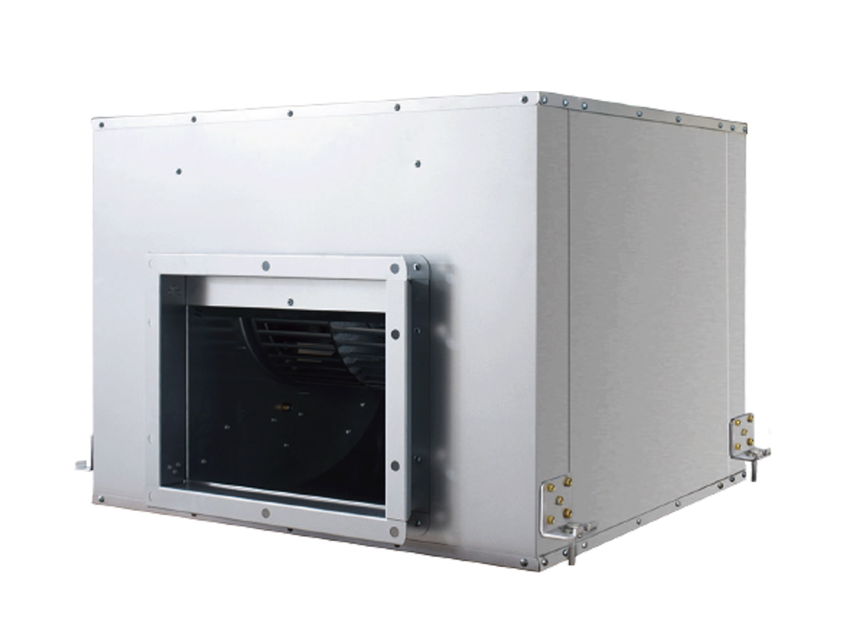 Silent type air conditioning fan coil