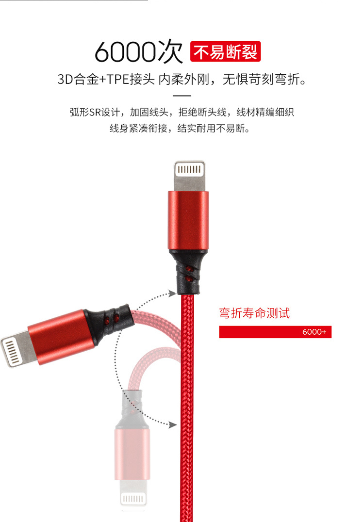 3合1充電線