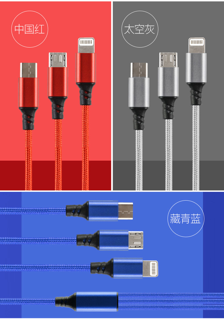 3合1充電（diàn）線