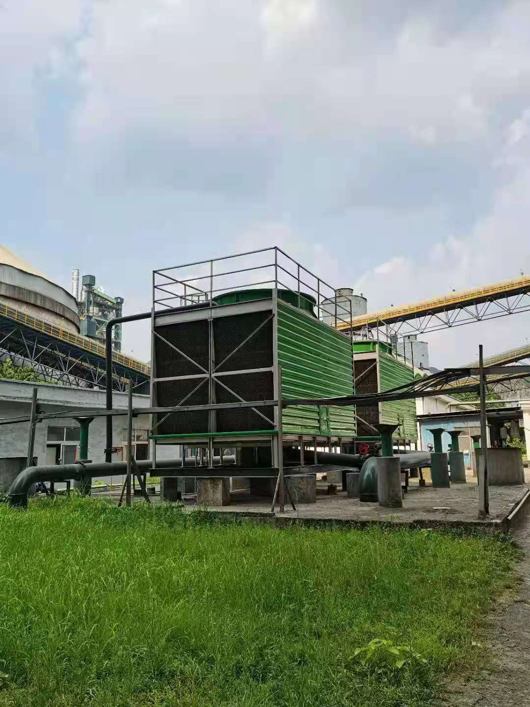 圆形逆流冷却塔的结构特点介绍 圆形逆流冷却塔的结构特点介绍