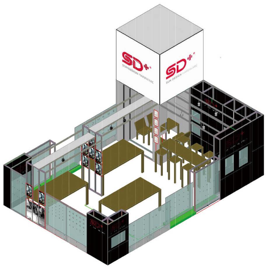 Glass Build America 2019--SUN DESIGN HARDWARE