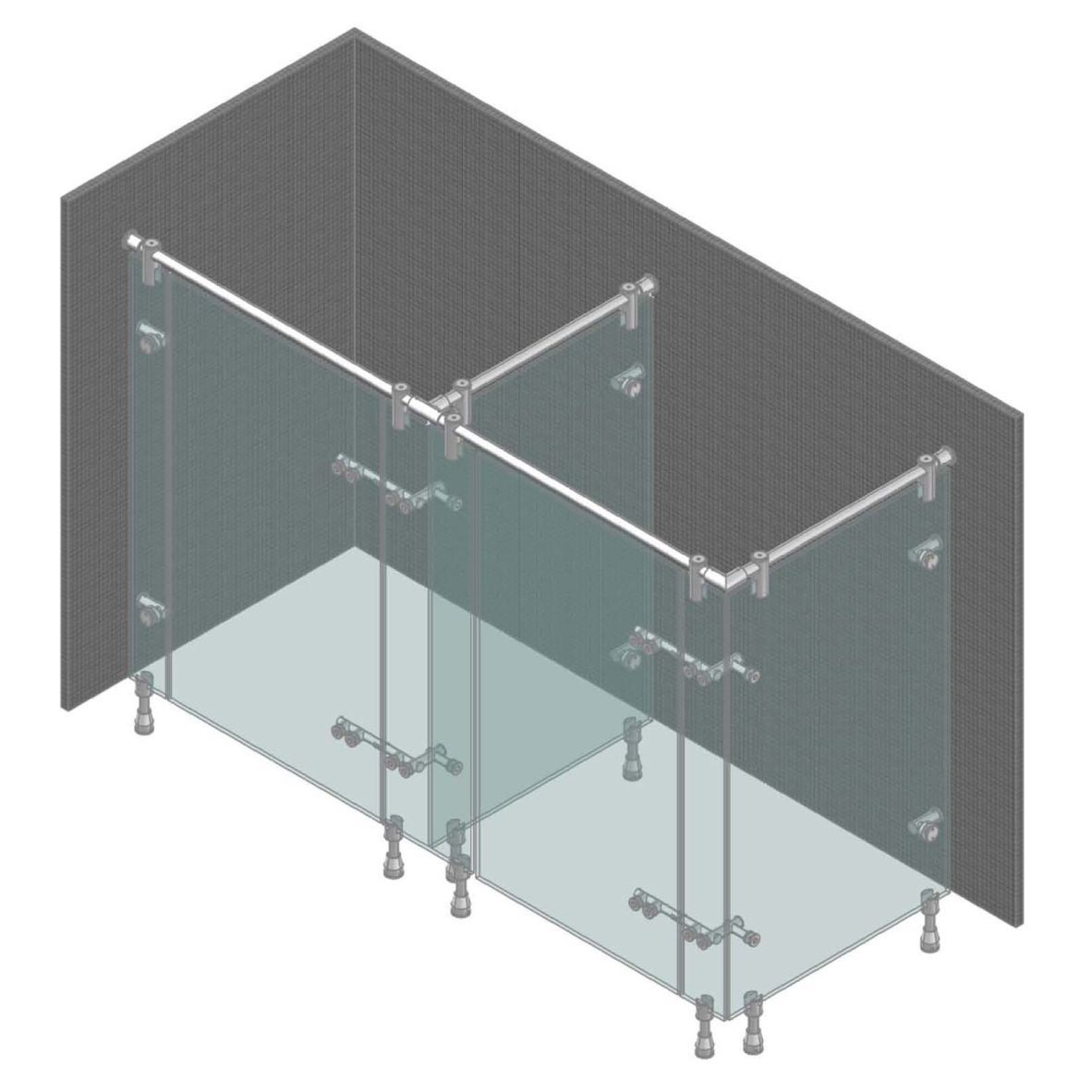 What products are included in Washroom Partition Fittings Systems