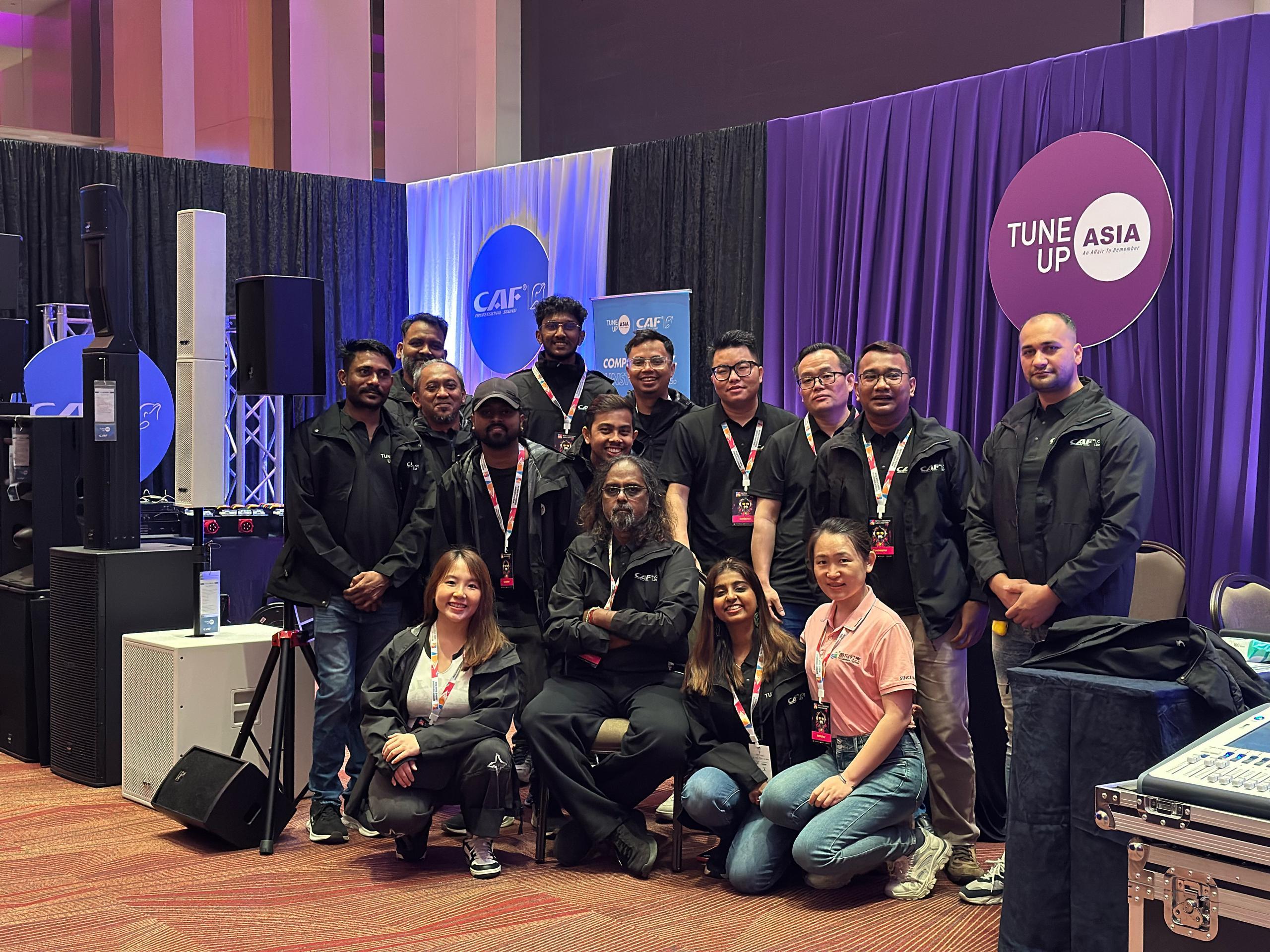 CAF Audio Shines at NIAV 2025 Malaysia with Cutting-Edge Professional Sound System