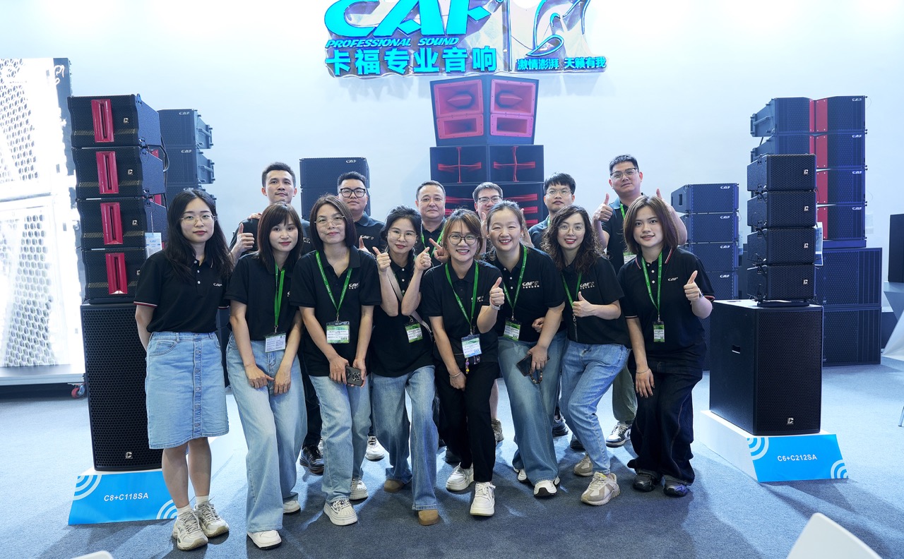 CAF Audio Unveils Innovative Solutions at the 23rd Prolight+Sound Guangzhou