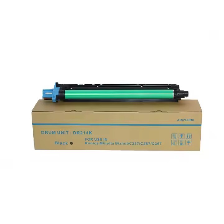 Compatible Factory Wholesale Compatible DR-214 DR214 DR214-K for Konica Minolta Bizhub C227 C287 DRUM UNIT