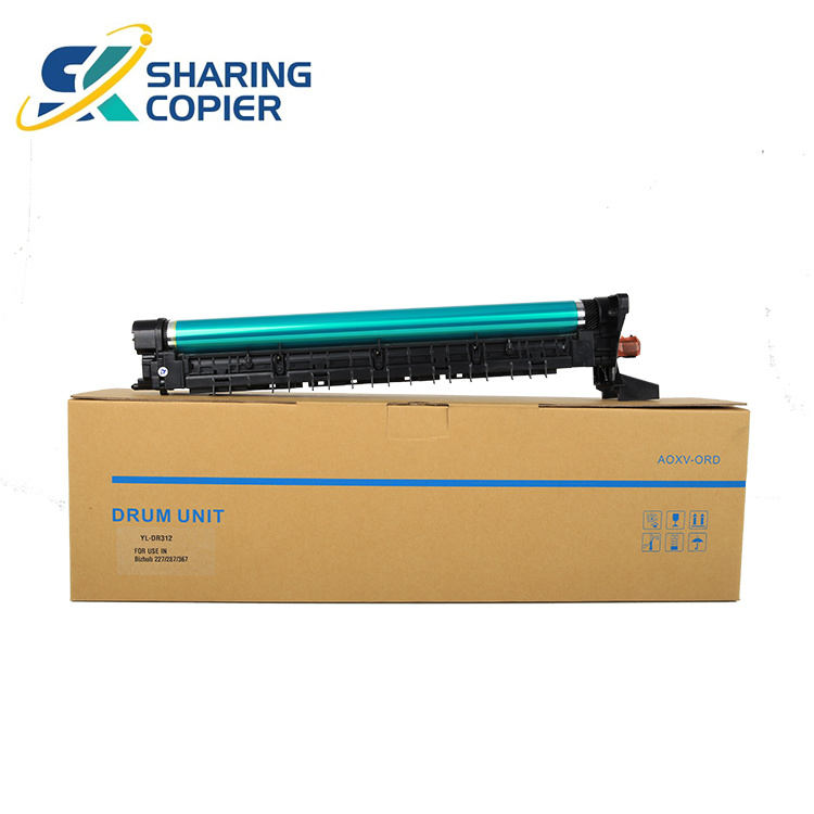 Premium Compatible DR312 Drum Unit for Konica Minolta Use on Bizhub 227 287 367 85K Pages