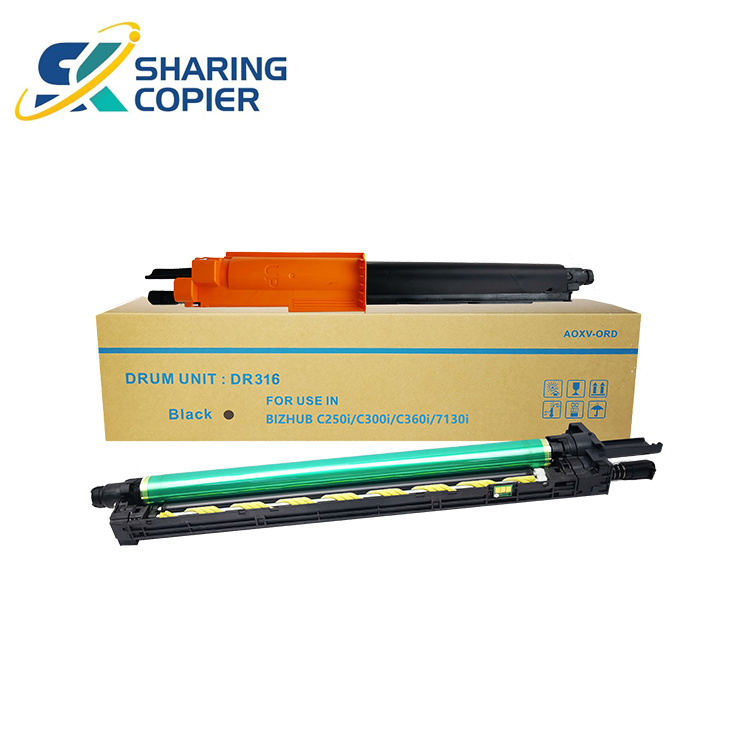 Wholesale DR316 Drum Unit Compatible for Konica Minolta Bizhub C250i/C300i/C360i/7130i Copier Imaging Unit AAV70RD