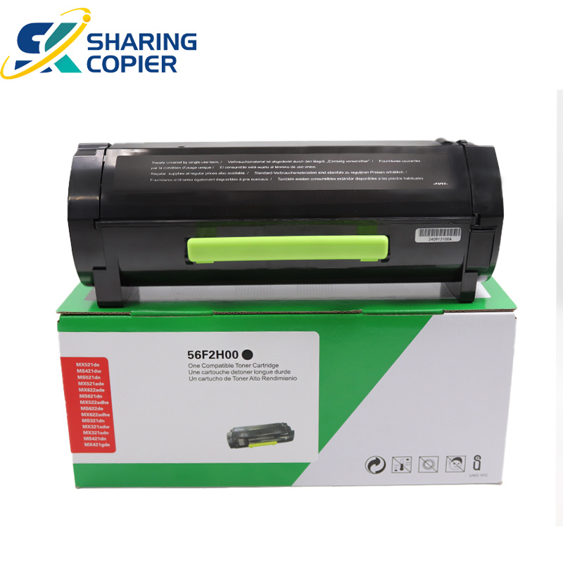 Compatible Lexmark MS321 MS421 MS521 MS621 MS622 MX321 MX421 MX521 MX522 MX622 Toner Cartridge for 56F2000 56F2H00