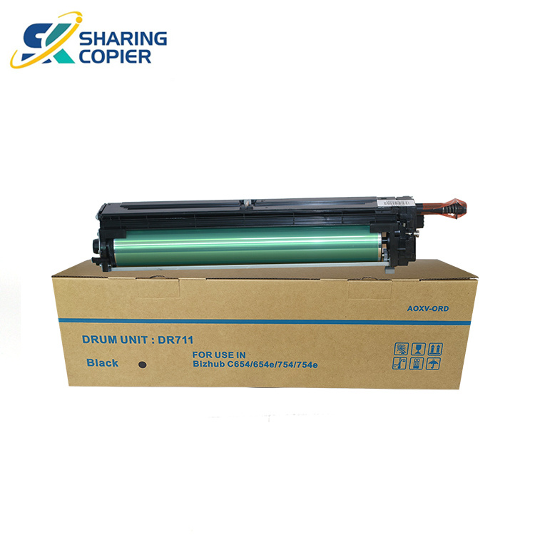 Remanufactured DR711 A2X20RD BK Drum Unit for Konica Minolta Bizhub 654 754 C654 C754 C654e C754e Copier Drum Cartridge