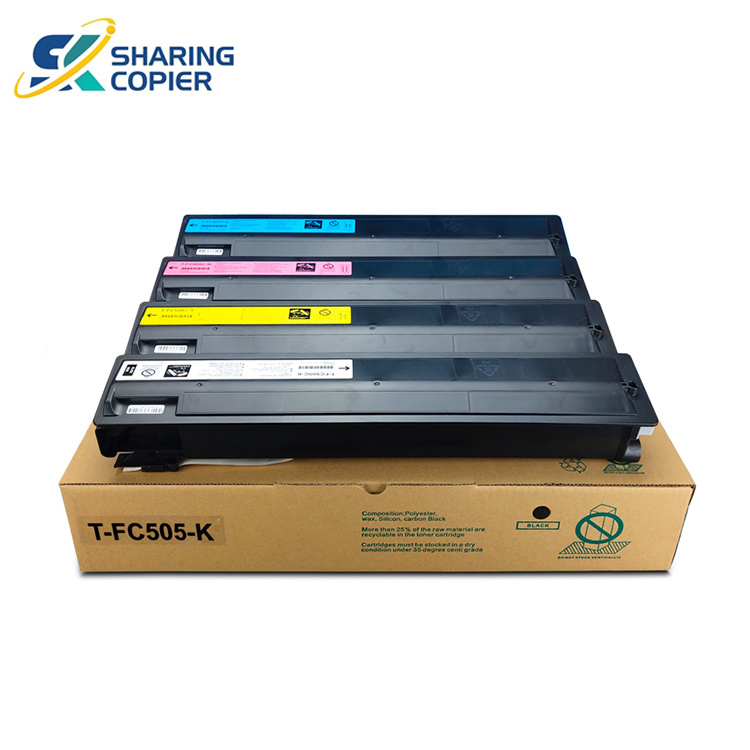 Compatible T FC505 Copier Toner Cartridge for Toshiba E-studio 2000AC 2500AC 3005AC 3505AC 2555C 3055C Bulk Toner Refill