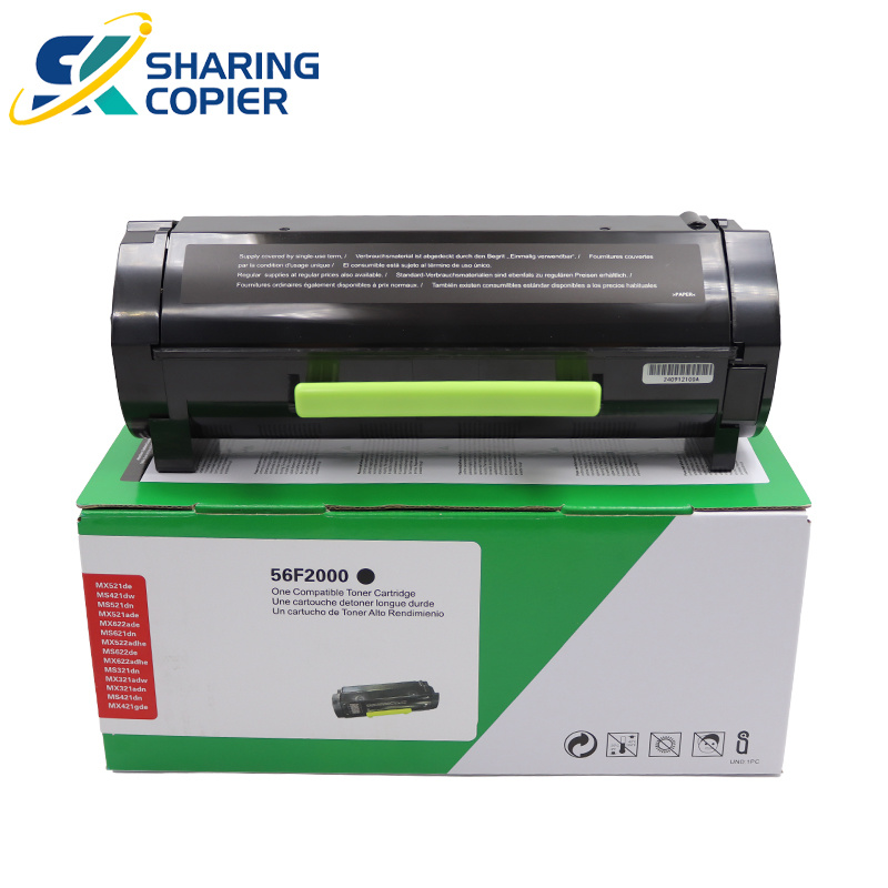 Compatible Lexmark MS321 MS421 MS521 MS621 MS622 MX321 MX421 MX521 MX522 MX622 Toner Cartridge for 56F2000 56F2H00