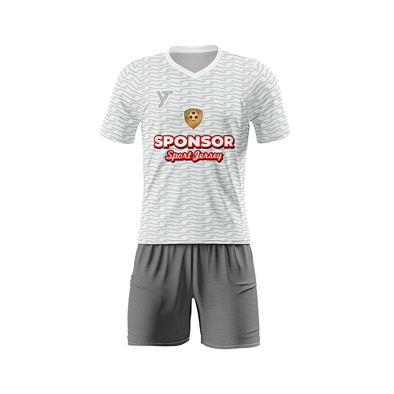 Soccer Jersey – Pure White & Jet Black | Absolute Contrast