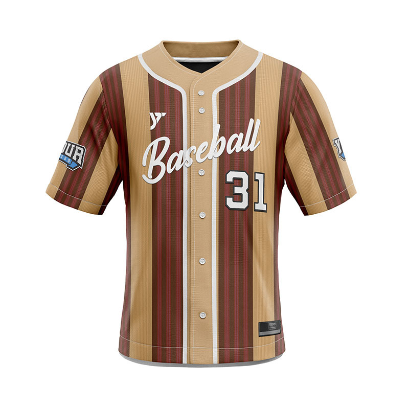 Light Blue Green Striped Baseball Jersey Light Blue Green Striped Baseball Jersey