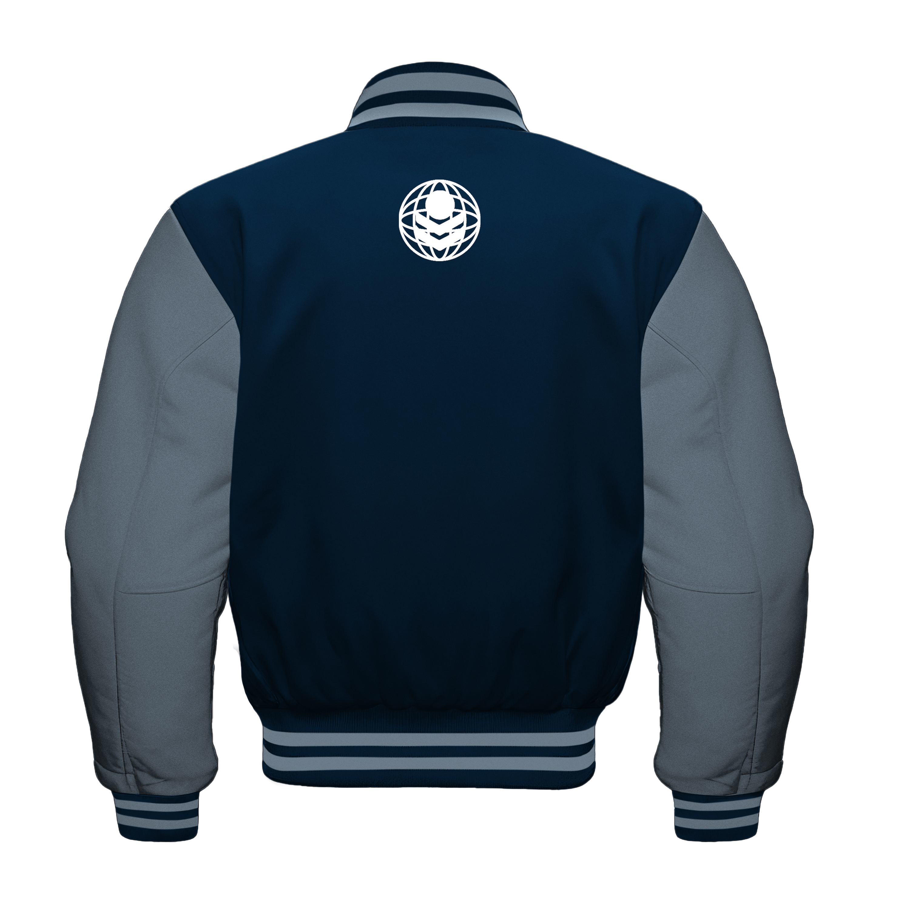 Midnight Crest Varsity Jacket