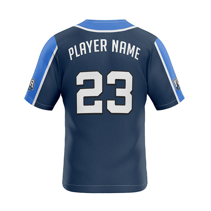 Baseball Jersey 31 Blue White Stripe Design Baseball Jersey 31 Blue White Stripe Design