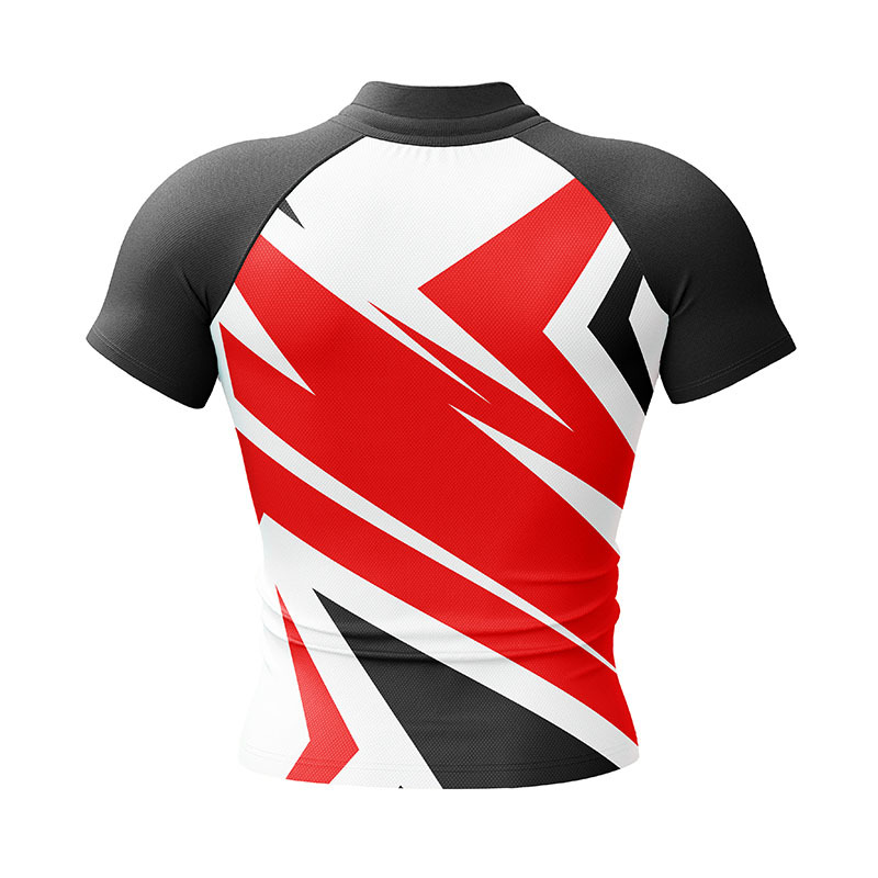 Rugby Charcoal Gray&Scarlet Rugby Charcoal Gray&Scarlet