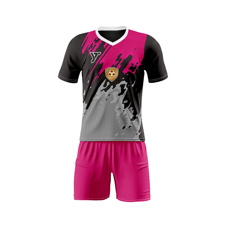 Soccer Pale Gray&Magenta Soccer Pale Gray&Magenta