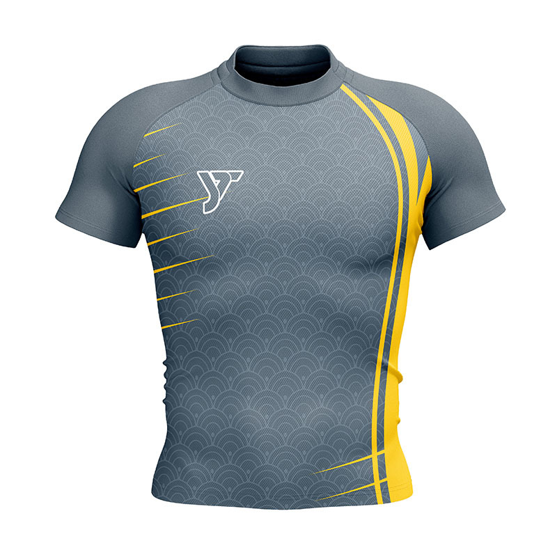 Rugby Jersey Steel Blue Rugby Jersey Steel Blue