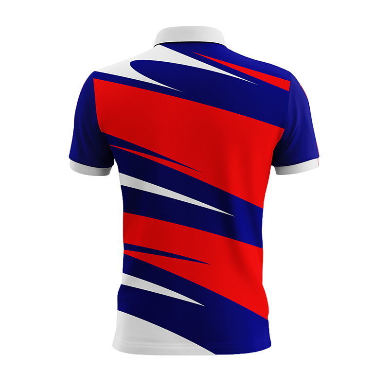 polo navy blue&scarlet polo navy blue&scarlet