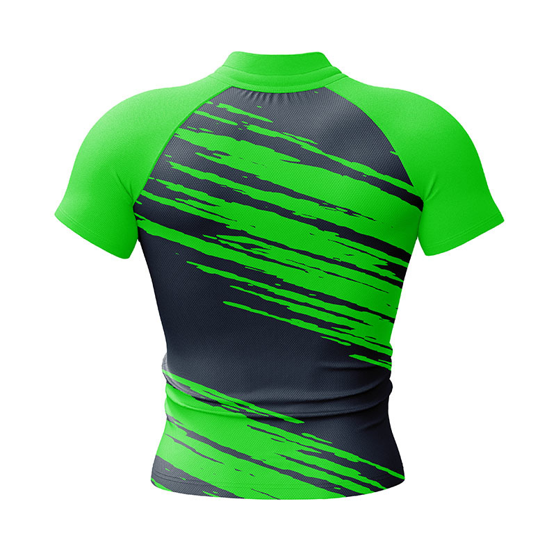Rugby Charcoal gray&Lime green Rugby Charcoal gray&Lime green