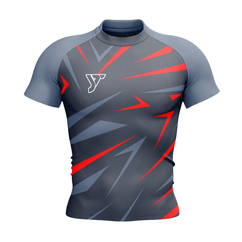 Rugby Gunmetal Gray&Crimson Rugby Gunmetal Gray&Crimson