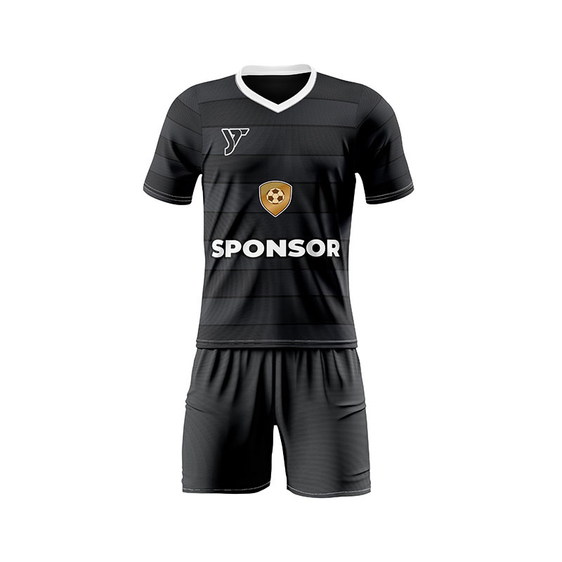 Soccer Jersey Jet Black Soccer Jersey Jet Black