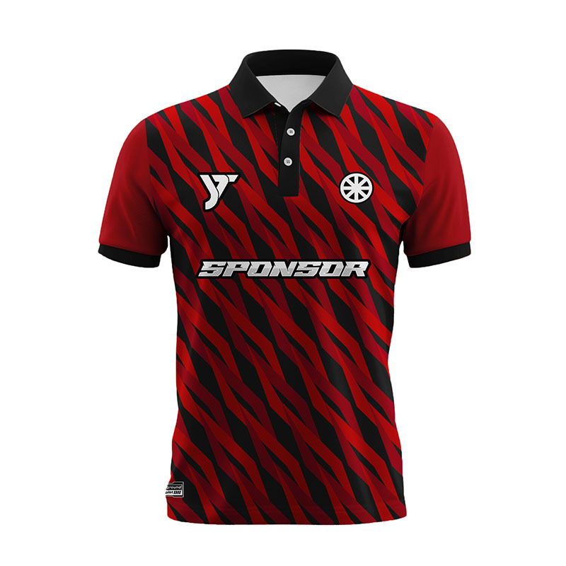 polo crimson&jet black polo crimson&jet black