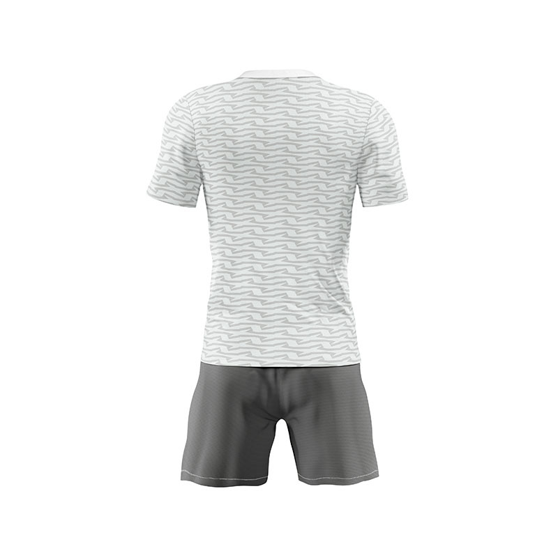 Soccer Jersey – Pure White & Jet Black | Absolute Contrast