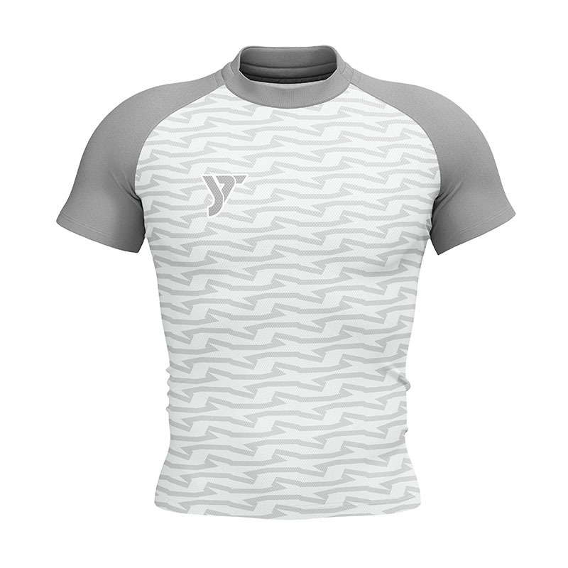 Rugby Jersey Light Gray Rugby Jersey Light Gray