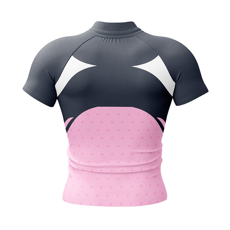 Rugby Jersey pink&black Rugby Jersey pink&black
