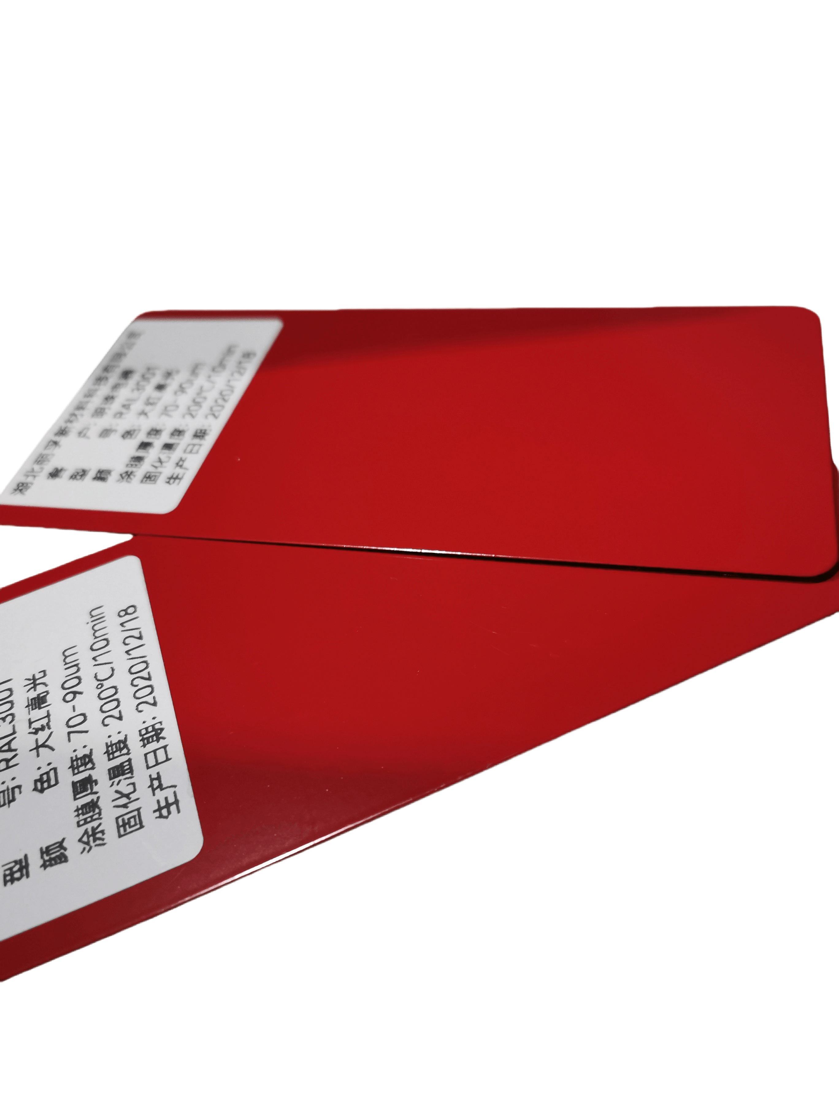 red high glossy powder coating