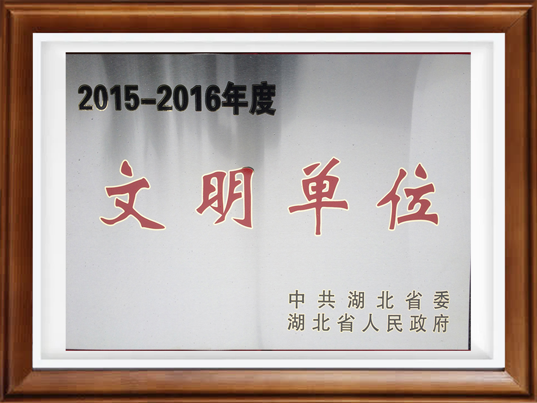 2015--2016年度文明单位