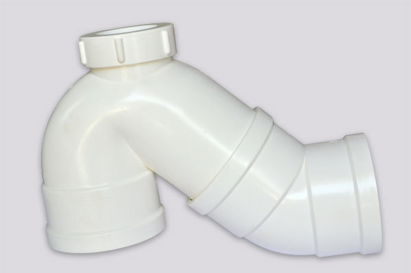 P-trap (with inspection hole)