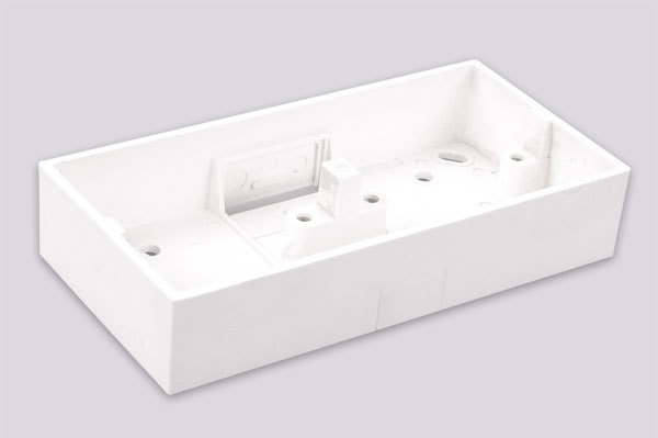Wire trough bottom box