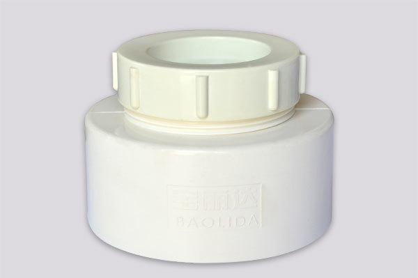 Cleaning port (external plug)