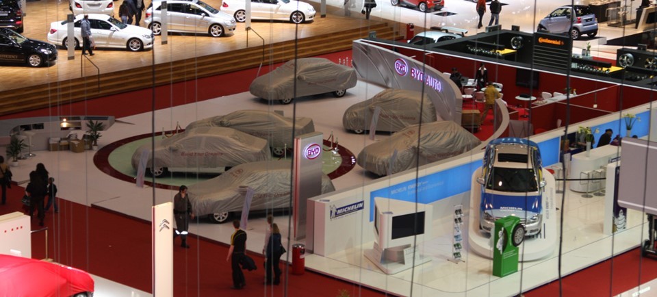 Geneva International Motor Show BYD Booth